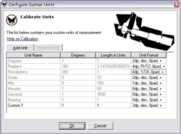 Windows Protractor Calibration Screen