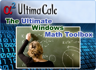 UltimaCalc - The Ultimate Windows Math Toolbox