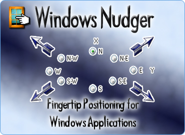 Window Nudger - is the perfect tool for the keyboard warrior in all of us! Imagine being able to move, resize, cascade, tile, drag and hide any application window using simple hotkey combinations! Window Nudger even lets you set the distance between cascaded and tiled windows.